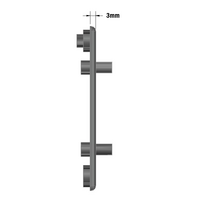 60-030-0 MODULAR SOLUTIONS POLYAMIDE END CAP 90MM X 90MM, GRAY